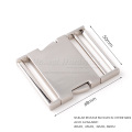 50mm metal adjustable side release buckle for handbags handle